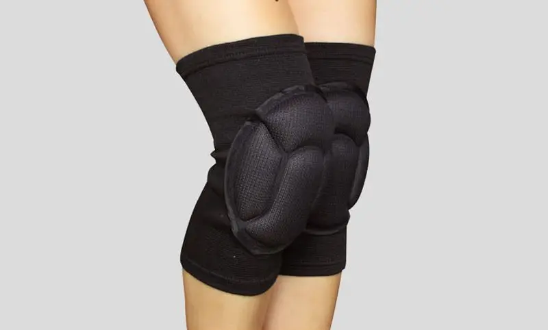 Наколенники для баскетбола эластичные спортивные леггинсы колено поддержка