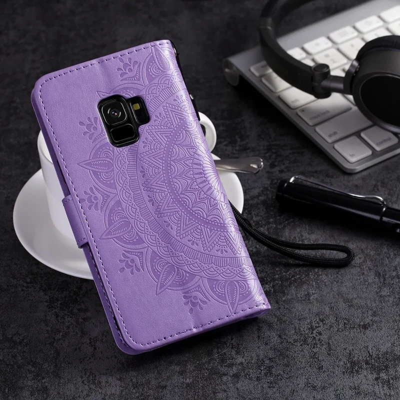 Чехол для телефона Etui, чехол для sony Xperia XA XA1 XA2 XZ XZ1 XZ2 XZ3 Z3 Z5 L1 L2, ультра мини-кошелек с тотемным принтом из искусственной кожи