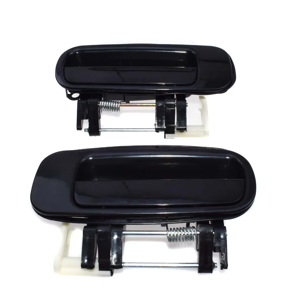 Rear Right &amp Left Outside Door Handle RL RR Black For Toyota Camry 1992 1993 1994 1995 1996 69240-33010 69230-33010 2.2L 3.0L |