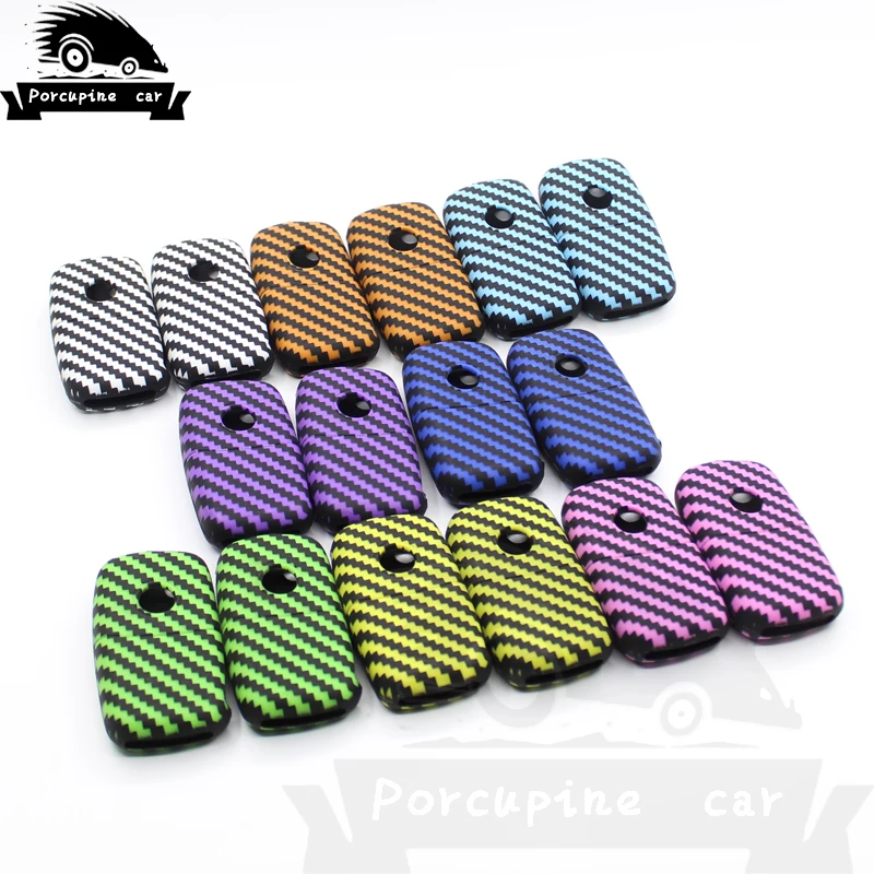 Чехол для ключа автомобиля силиконовый чехол Volkswagen polo passat b5 golf 4 5 6 mk6 tiguan Gol CrossFox Plus