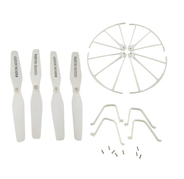 

Аксессуары для вертолета BLLRC SYMA X5UW X5UC, 4-осевое защитное кольцо для самолета, пропеллер, шасси, запасные части