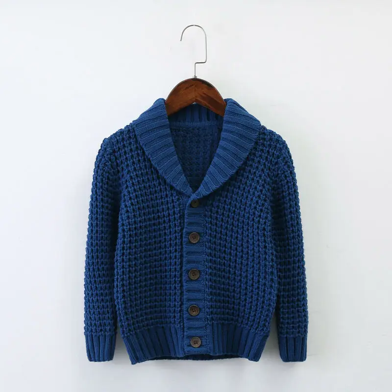 Бренд chanjoycc Новый Дизайн Детский свитер Зима трикотажный пуловер теплый отложной