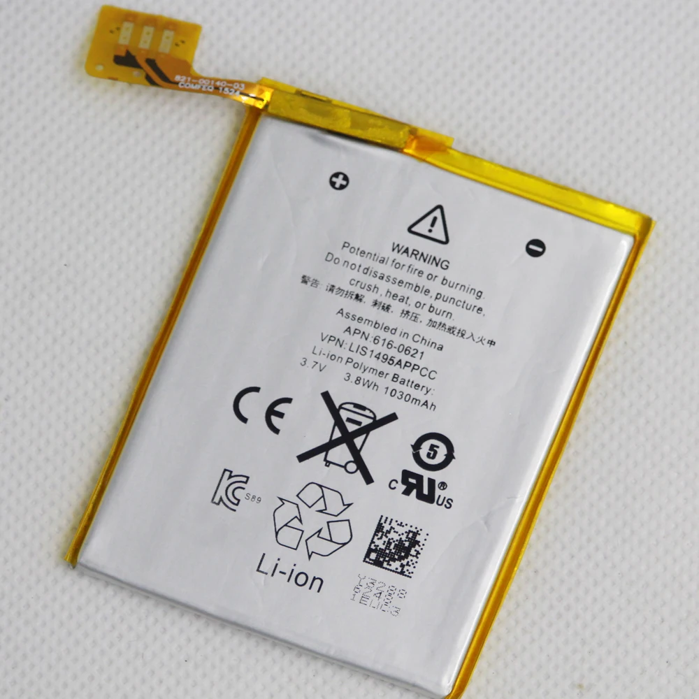 С клеящими инструментами 1030mAh 616 0621 / LIS1495APPCC внутренняя Замена литий ионная