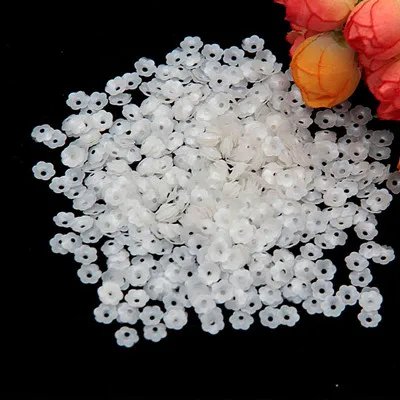 6mm 1600pcs 20g 6 мм 8 мм 10 мм матовый белый сливы 3D цветок чашка Блестки для ювелирные изделия ручной работы пошивное Ремесло Свадьба Ремесло Женская одежда Аксессуары 20 г - Цвет: 6mm 1600pcs 20g
