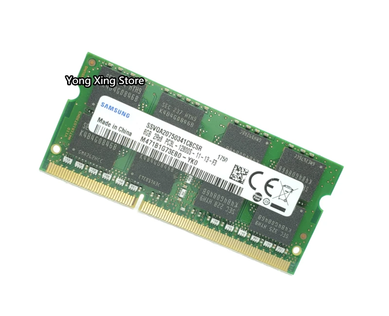 Память для ноутбука Samsung DDR3 8 Гб 1600 МГц PC3L 12800S ОЗУ 12800 8G 1 35 в запчасти компьютера