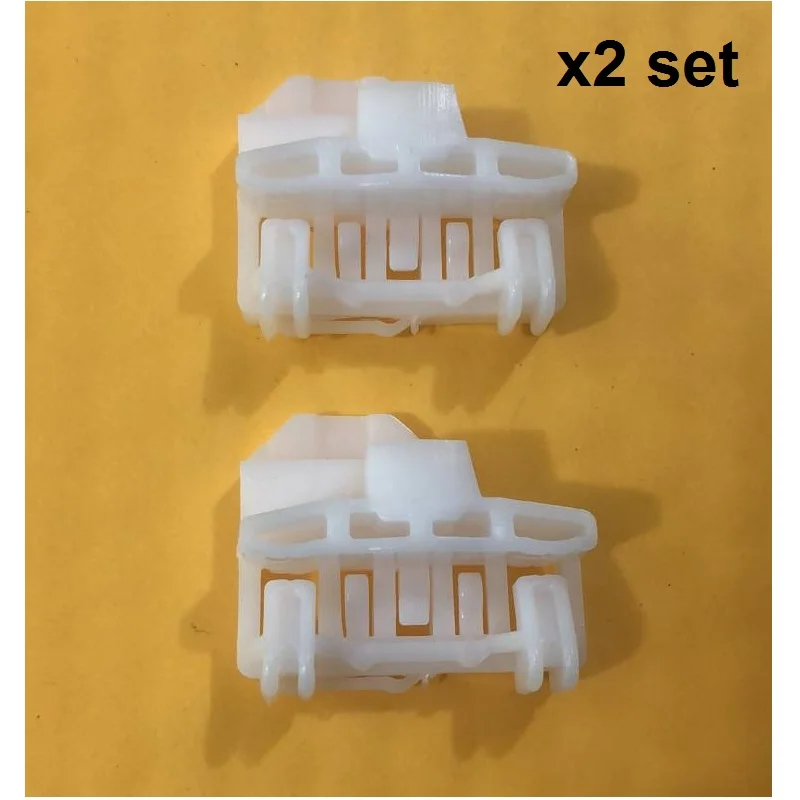 2x Window Regulator Repair Kit Clips for VW POLO 6N1 6N2 Front Left 1994-2001