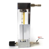 measurement gas flow meter lzb 4 40 400lph it can adjust flow tools glass rotameter flowmeter with control valve for air