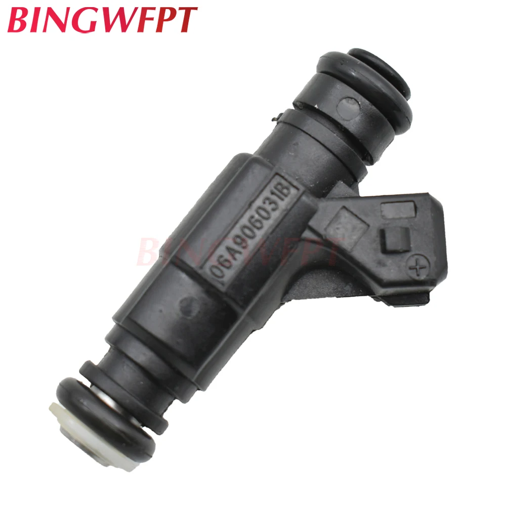 4 шт. новый топливный инжектор подходит для Volkswagen Beetle Golf Jetta 0280156061 л L4 2001 FJ889 06A906031BA