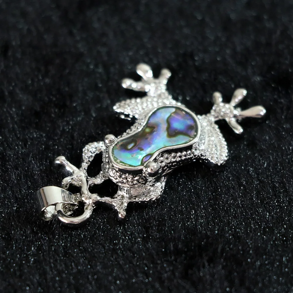 Подвеска в виде лягушки из натуральной морской ракушки|jade natural|abalone shell pendantshell pendant