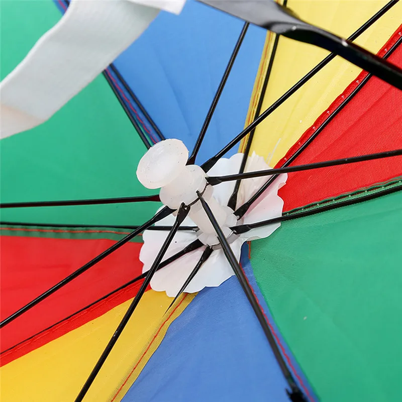 Зонт шляпа от солнца и дождя для мужчин женщин активного отдыха езды на