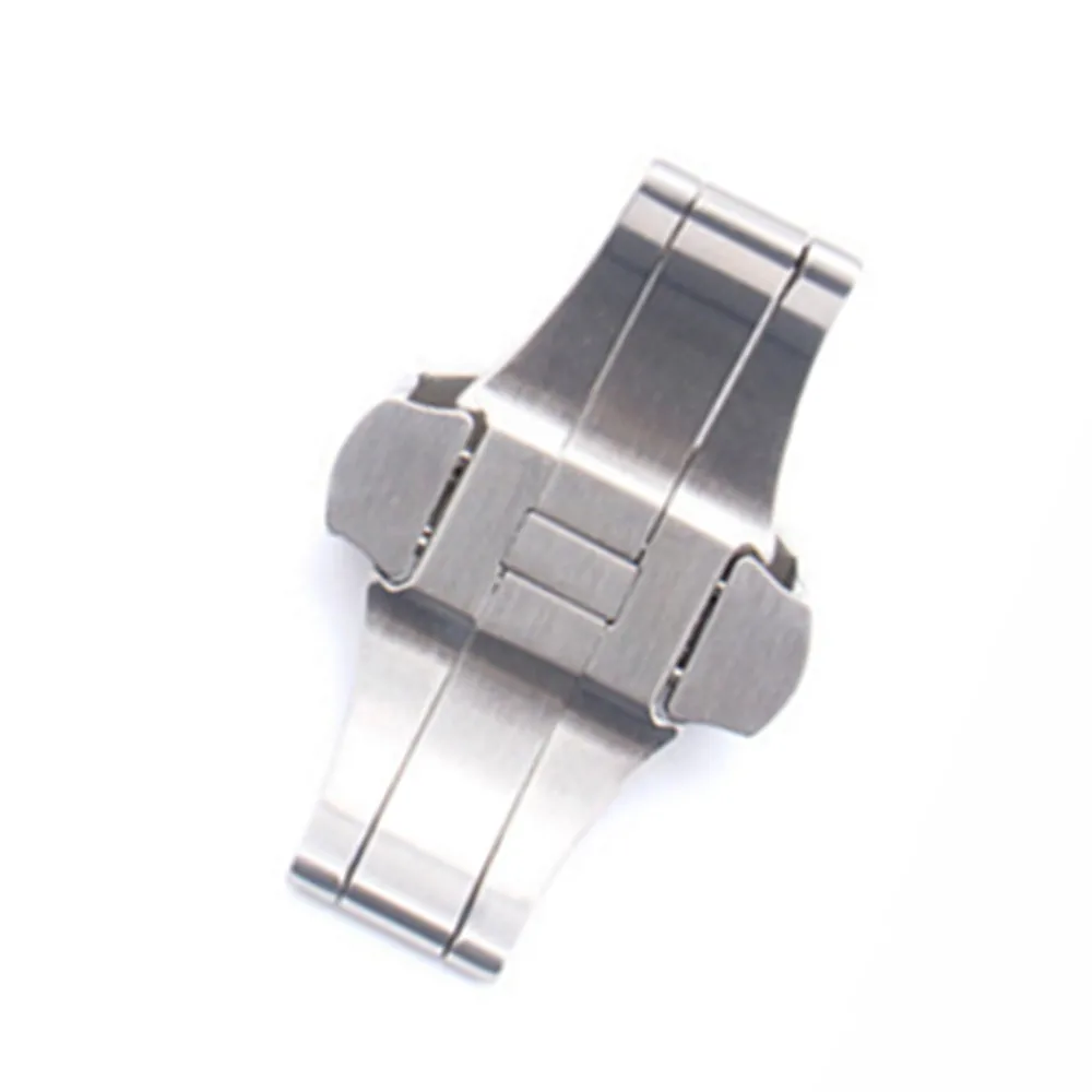 Watchband 20mm 22mm New High Quality Brushed Stainless Steel Solid Watch Band Deployment Clasp Strap Belt Clasps for PAM