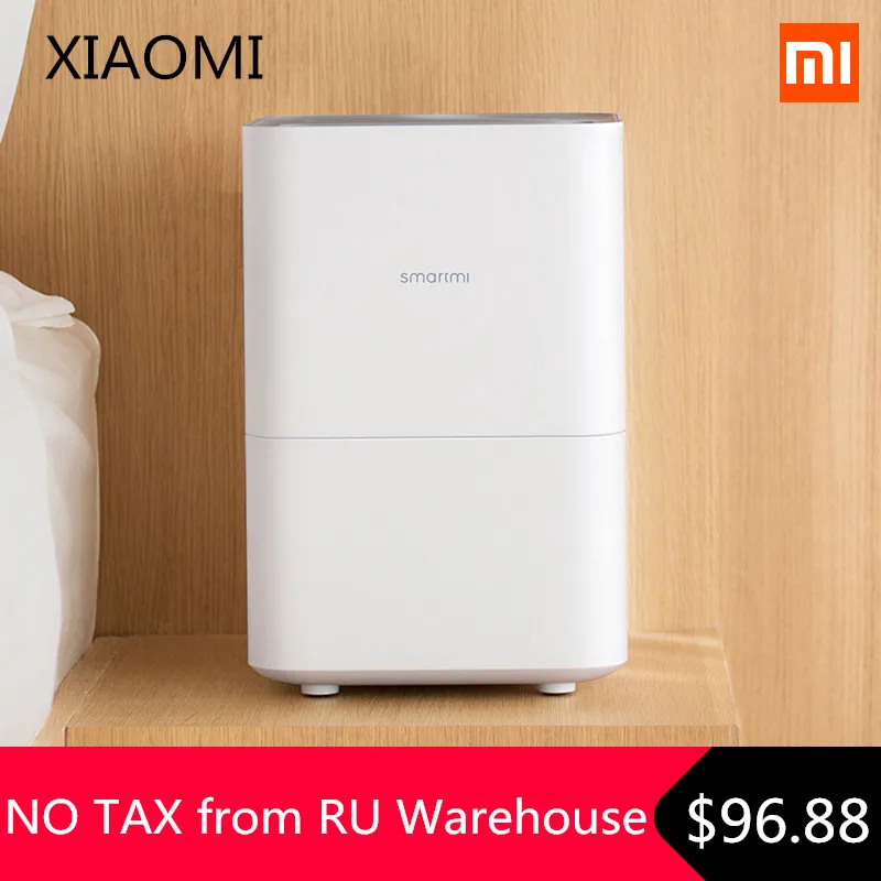 Оригинальный Испарительный Увлажнитель Xiaomi Smartmi арома диффузор чистый