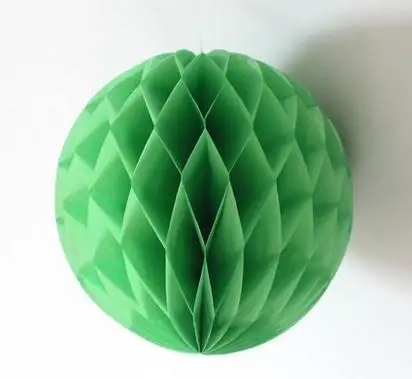 Light Green 17 Цвета 12 ''(30 см) цветочки из цветной бумаги шарики pom Poms фонарик для сот, украшение дома, запас для праздников вечерние поставки Свадебные украшения - Цвет: Light Green