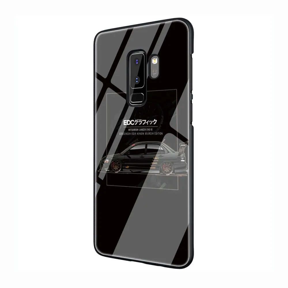 G4 INITIAL D AE86 закаленное Стекло чехол для телефона чехол для Galaxy S7 край S8 9 10 Plus, Note 8, 9, 10, A10 20 30 40 50 60 70 - Цвет: G4