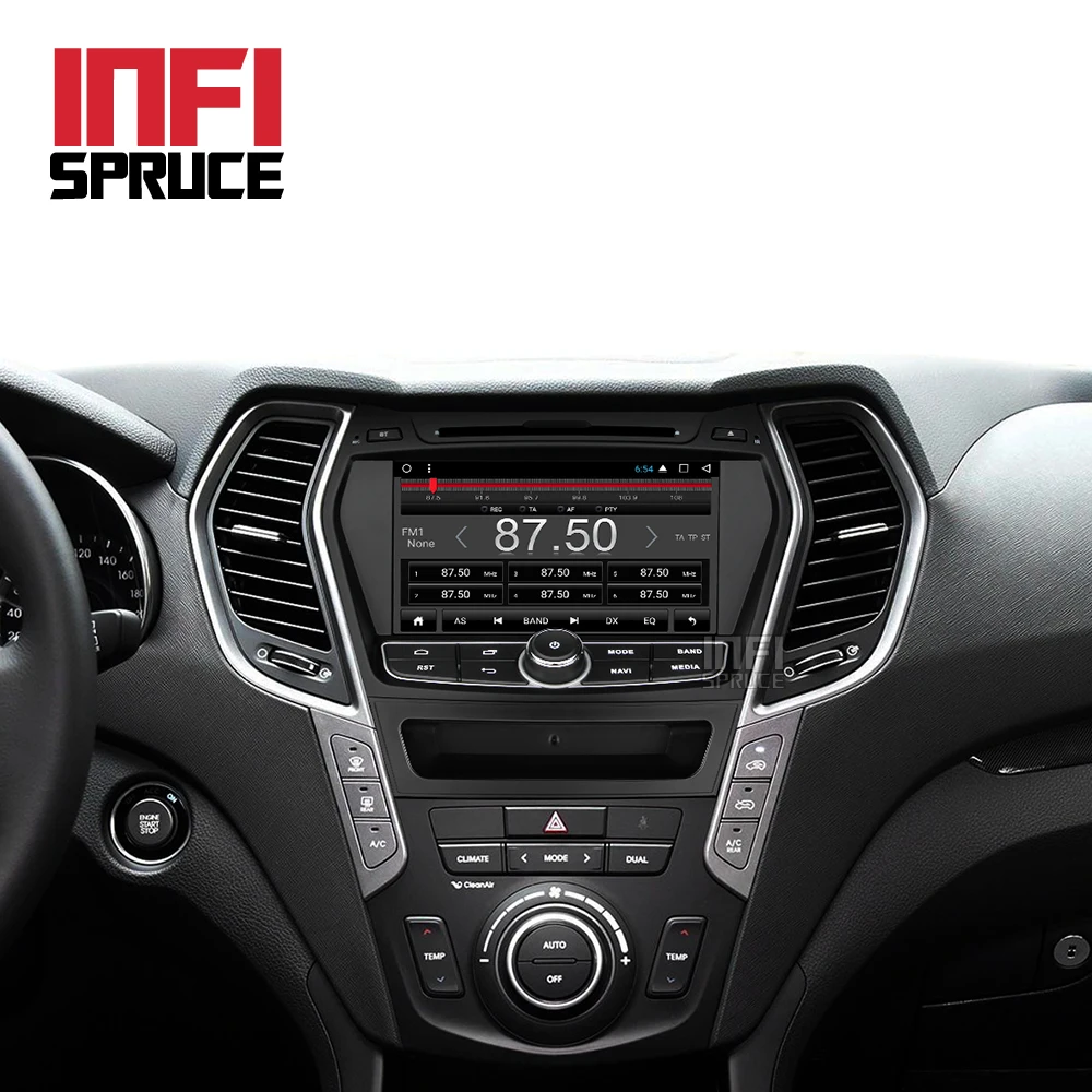 Android 8 1 автомобильный dvd для hyundai Santa Fe/ix45 2013 2014 с 2 + 32G Радио Стерео gps навигация din