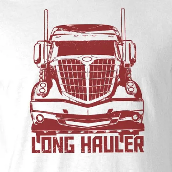 2019 новые мужские забавные Новые футболки для дальнобойщиков длинные Hauler