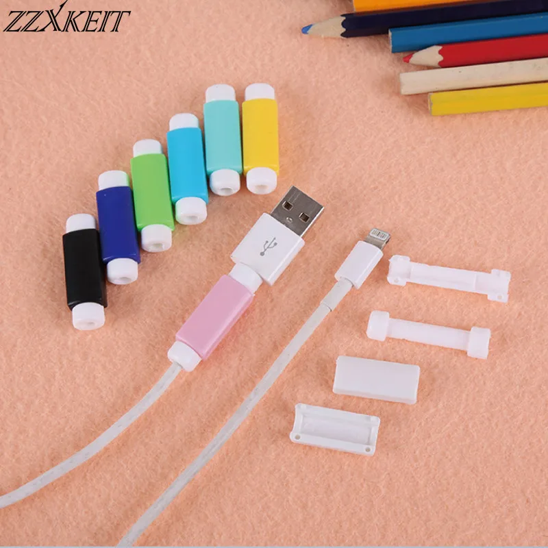 10 шт. протектор кабеля защита передачи данных защитный чехол намотка длинного