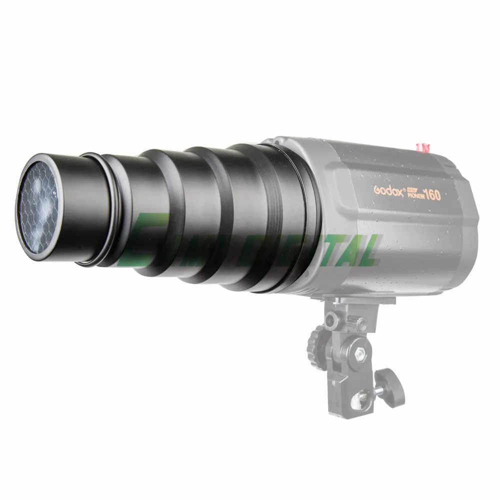 Godox SN-02 с Цвет фильтр Snoot Студия флэш аксессуары Honeycomb сетки для Универсальный