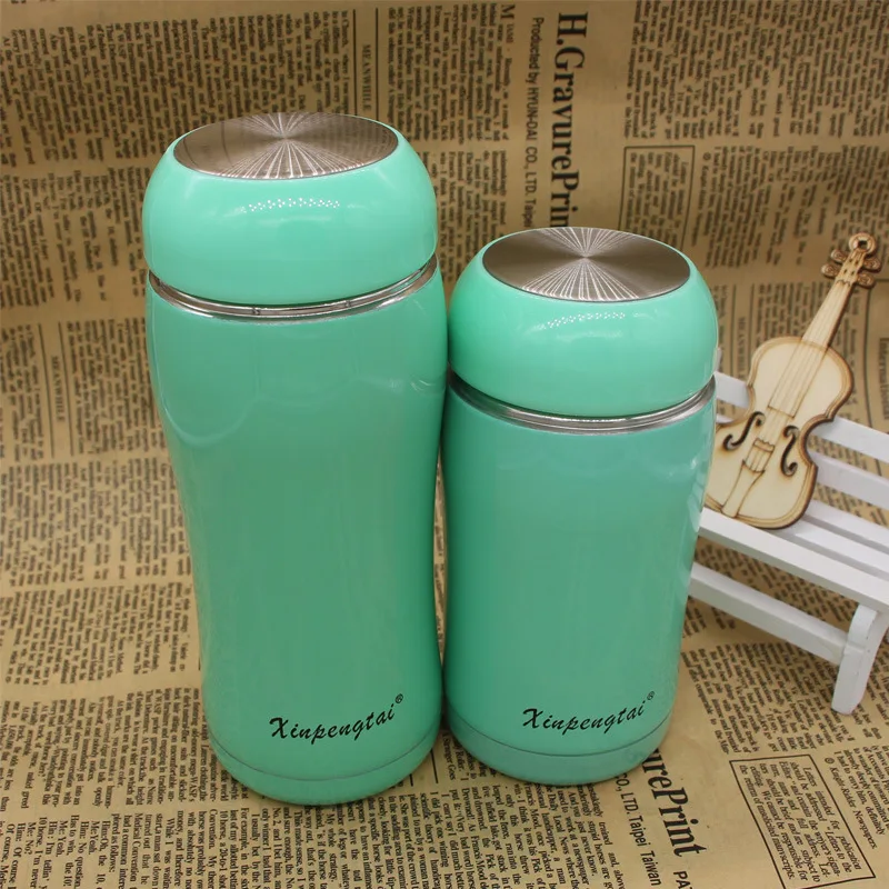Children Candy Color Stainless Steel Bottle Cute Hot Water with Portable Double Thermal Insulation | Дом и сад