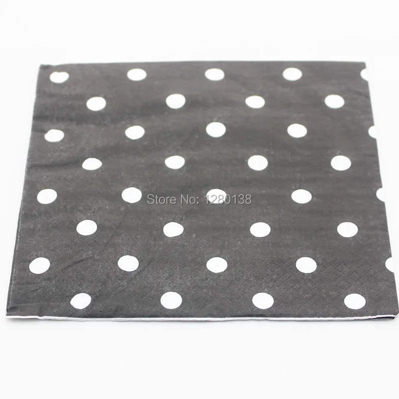 500 шт. бумажные салфетки в горошек для вечевечерние|napkins for weddings|napkins pinknapkin design |