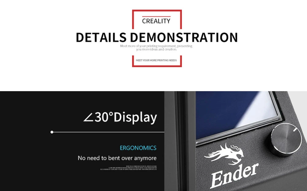 Creality3D Ender-5 3d принтер Junior Industrial с Landy стабильная мощность, V1.1.3 материнская плата, магнитная пластина сборки, выключение питания