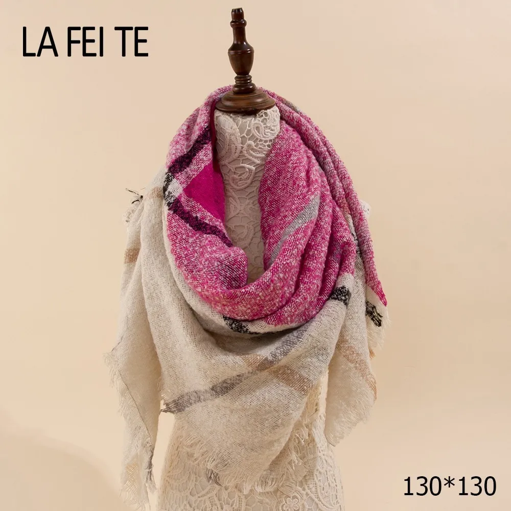Lic одеяло кашемировый зимний шарф Женский палантин женский платок Пашмина хлопок
