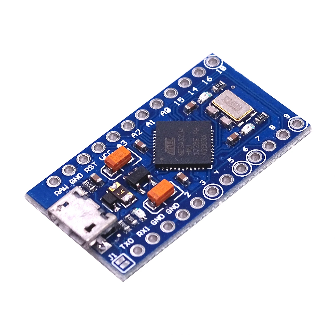 Pro Micro ATmega32U4 5V 16 МГц заменить ATmega328 для Arduino Pro Mini с 2 Row штыревые для Leonardo Mini Usb Интерфейс