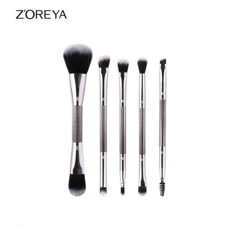 Бренд Zoreya 5 шт. новая блестящая кисточка для макияжа рассыпные тени основа век