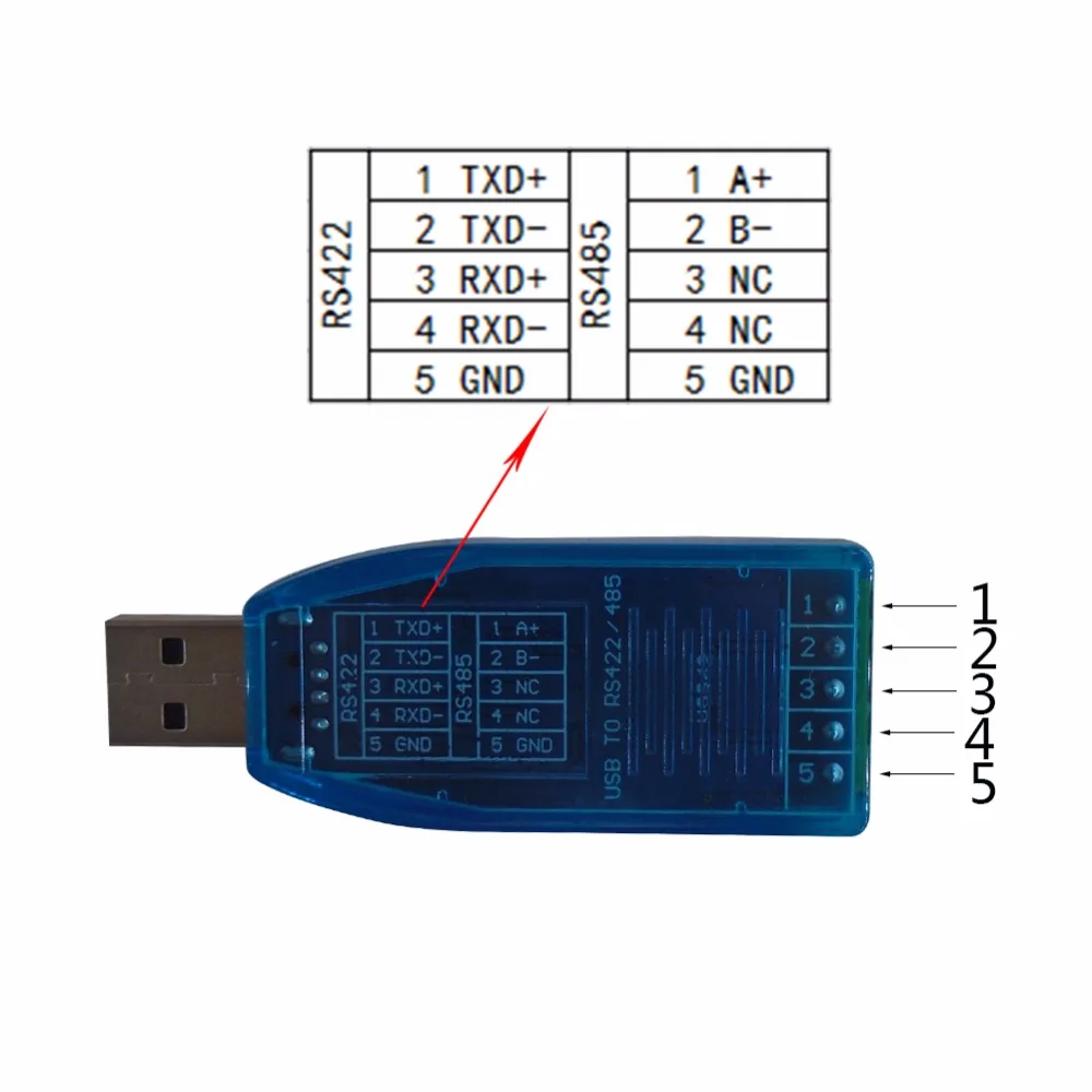 DSD TECH USB к RS485 RS422 конвертер с FTDI FT232 чип совместим Windows 10 8 7 XP и Mac OS X | Электроника