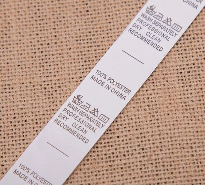 Этикетки с нанесением логотипа на заказ белая лента покрытием этикетки размеров