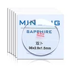 1,5 мм размер от 20 до 29,5 мм двойные купольные часы Сапфировое вогнутое стекло для ремонта часов Бесплатная доставка