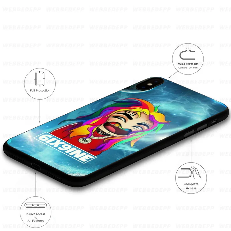 Мягкий чехол WEBBEDEPP 6ix9ine Tekashi для Huawei Mate Honor 20 6A 7A 7C 7X 8 9 9X 10 View Lite Pro 30 |