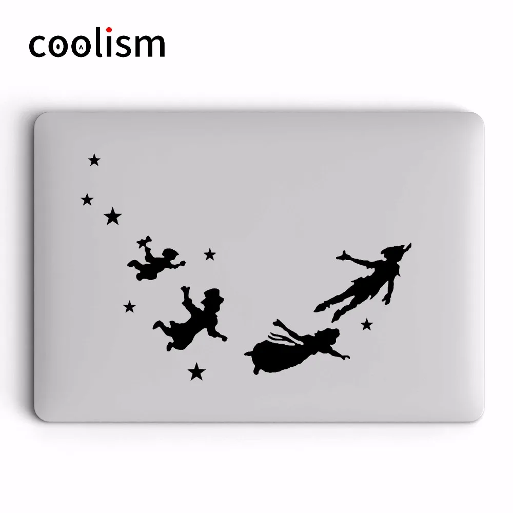 Стикер Питер Пэн для ноутбука Macbook Pro Air Retina 11 12 13 15 дюймов виниловая поверхность Mi