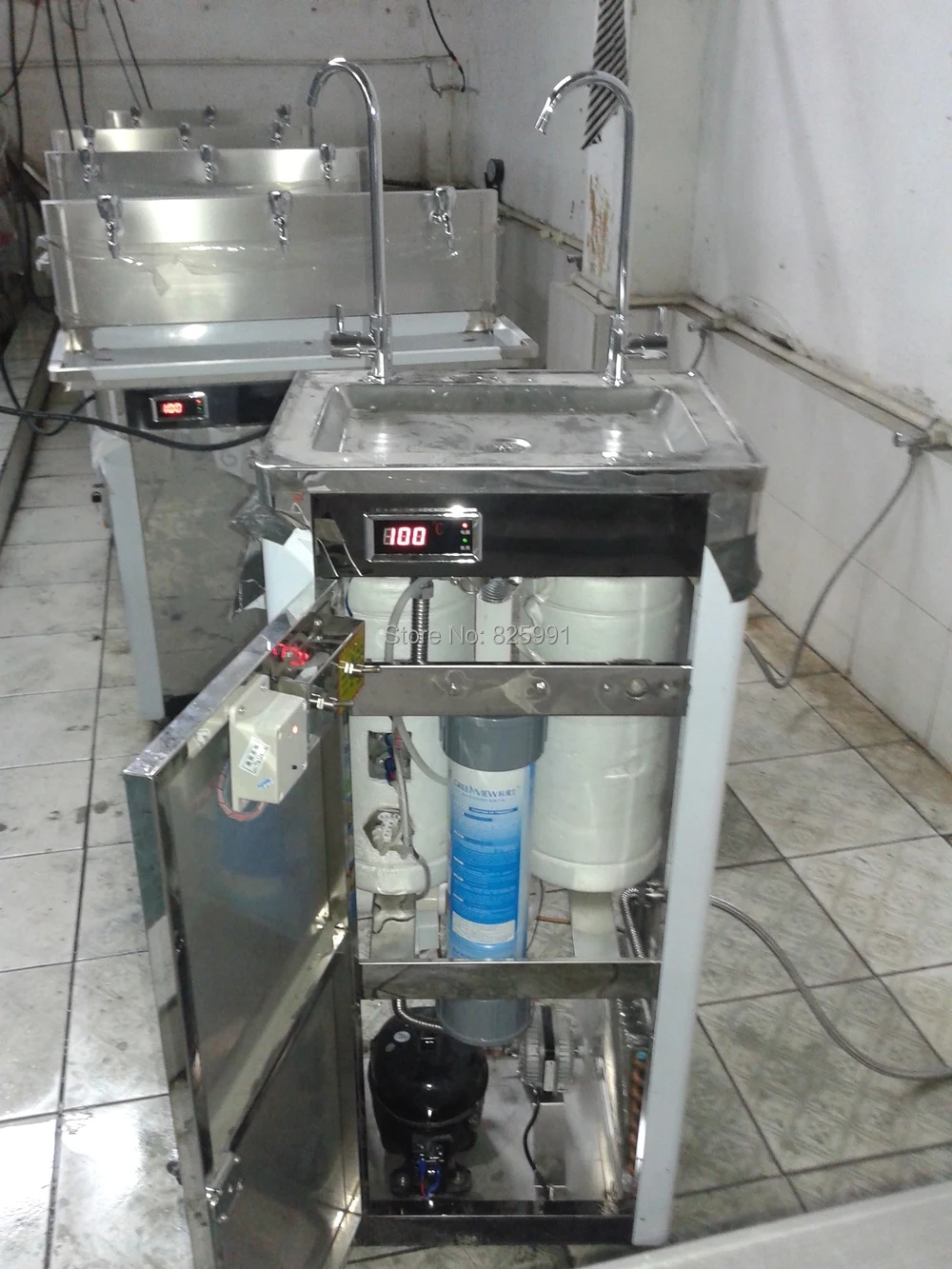Energy Saving Drinking Machine hot and warm water dispenser 2taps boil machina | Бытовая техника