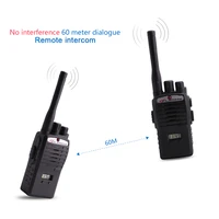 2pcs children toy walkie talkie portable radio electronic intercom kids interphone juguete mini woki toki handle two way radio