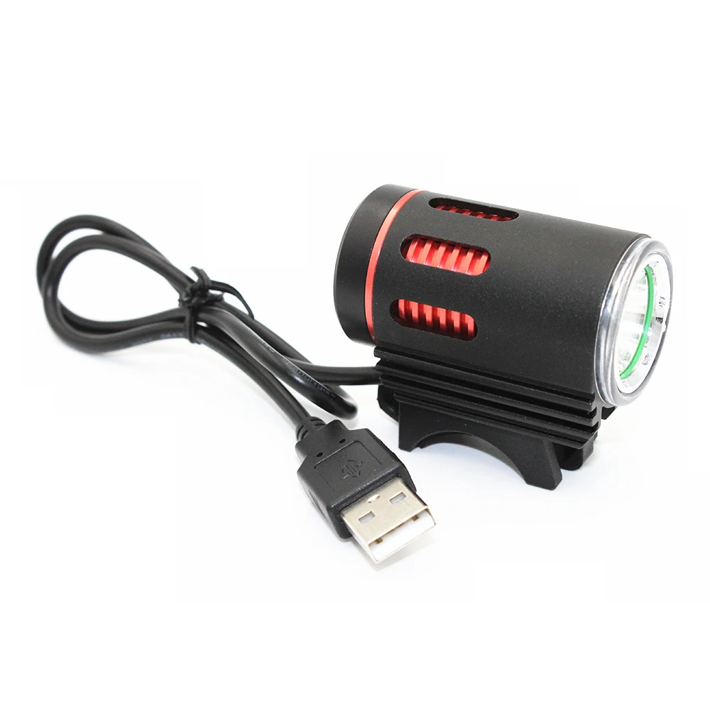 USB порт 8,4 в зарядка 1x XM-L2 светодиодный 1200LM светодиодный головной светильник велосипедный светильник передняя фара для велосипеда велосипедный светодиодный головной светильник фонарь