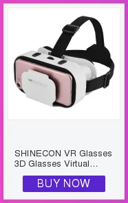 Shinecon 6,0 VR очки гарнитура Версия виртуальной реальности очки 3D очки гарнитура для шлема для 4,7-6,0 дюймового смартфона