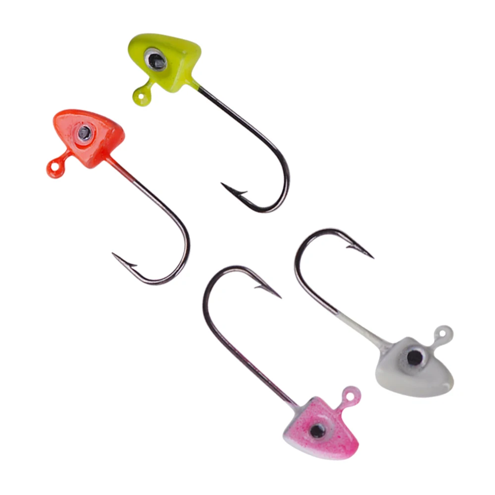 20 шт./лот 1 6 г/2 9 см Lead Jig Head подледная рыбалка приманка крючок с насадкой наживка