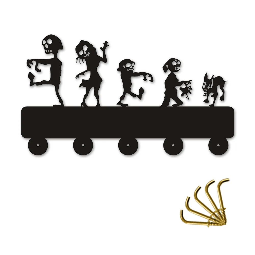 1 шт. личность зомби атаки стены книги по искусству Декоративная вешалка крючки