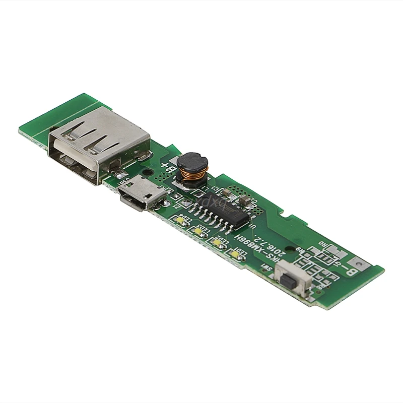 USB 5 в 2 а банк питания для мобильного телефона зарядное устройство Модуль платы