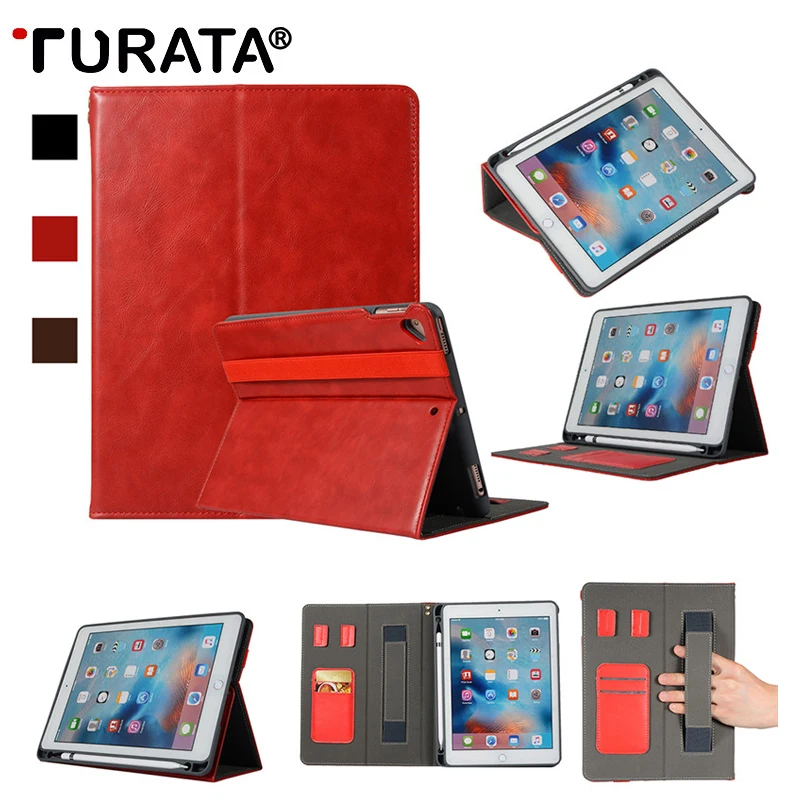 Для iPad Mini 1/2/3/4 чехол половинный подлинный Флип-Стенд складной винтажный полный