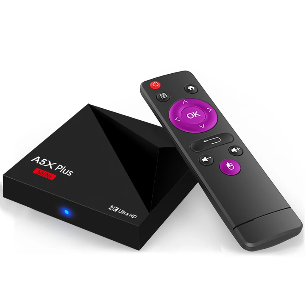 Из 2 предметов мини A5X плюс Смарт ТВ BOX для Android 9 0 1 GB 8 4G WI FI 100 M LAN HD2.0|smart tv box|smart box