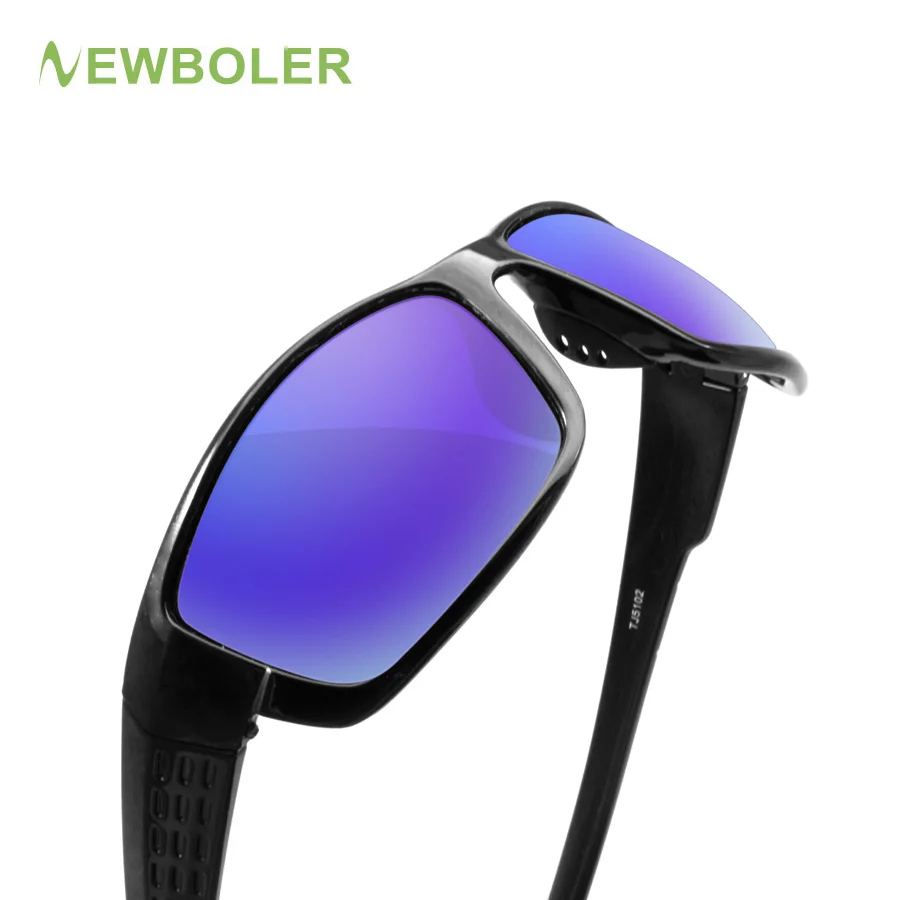 NEWBOLER, очки для рыбалки, поляризационные для мужчин и женщин, для спорта на открытом воздухе, очки для вождения, пешего туризма, альпинизма, солнцезащитные очки, UV400, синие линзы
