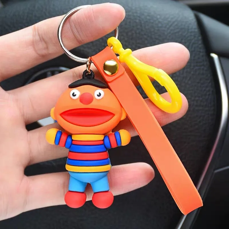 11 3D брелок супер оригинальное качество Keroppi лягушка человек паук Железный человек Bangtan кольца для мальчиков брелок для женщин Подарки талисманы - Цвет: 11