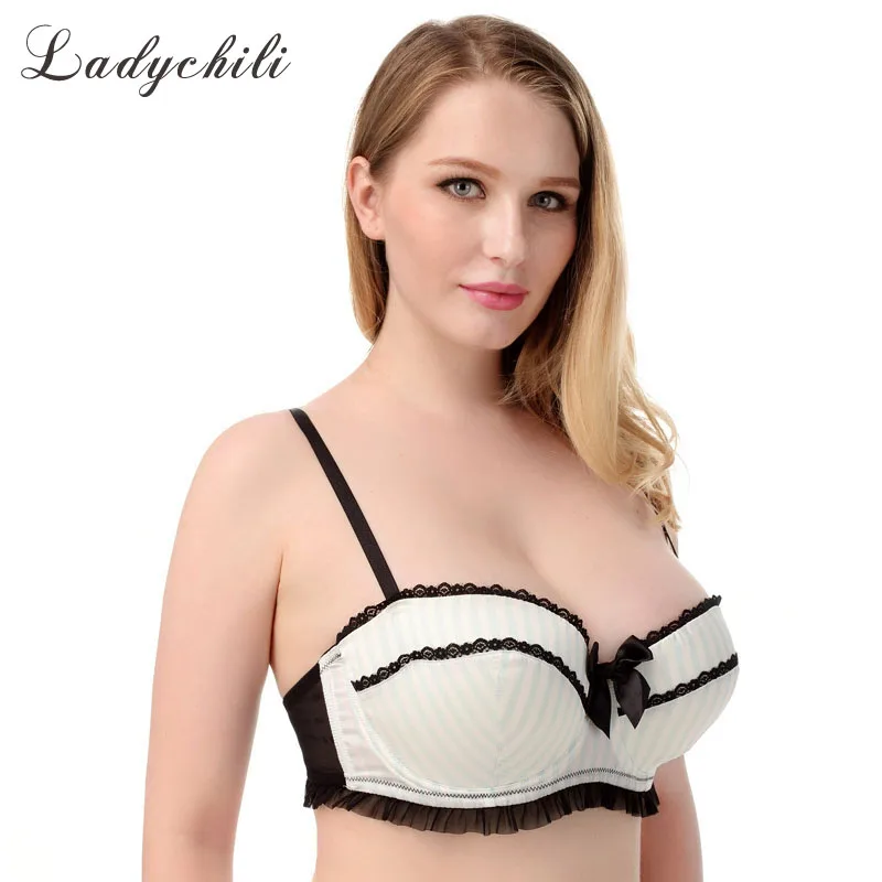 Ladychili Женщины Intimates Большой Size75 80 85 ABCD Чашки Большая Грудь бюстгальтер | Бюстгальтеры -32781164284