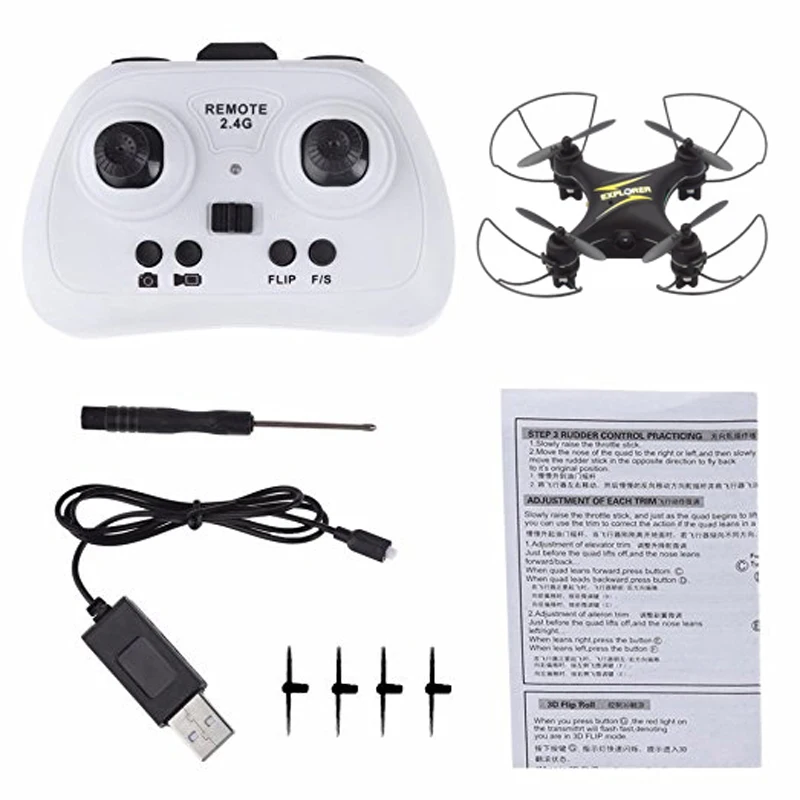Global Drone GW009C Quadcopter RTF 4CH Вертолет Дистанционного управления Беспилотный HD Дрон