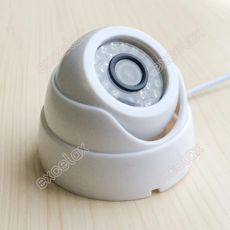 Аналоговая купольная камера видеонаблюдения 1/3 дюйма Sony 811 CCD + Effio E 4140 DSP 960H 700TVL 24