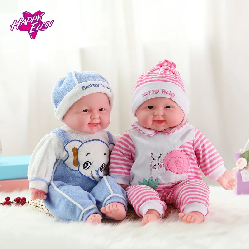 Винил Куклы 52 см Кукла Reborn Baby коричневый парик Девушка ручной работы из хлопка