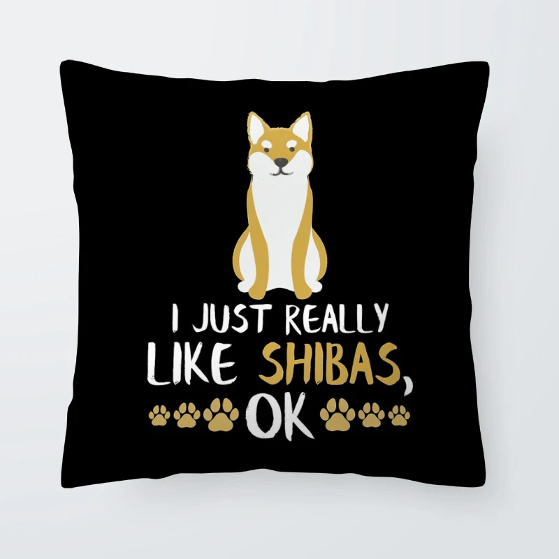 Подушка с постером в виде собаки таксы мастифы сибирская хаски подушка 45x45 см