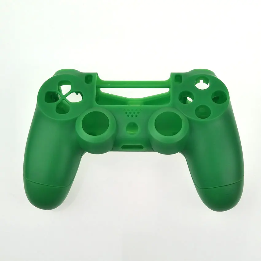 YuXi Замена для sony PS4 Pro тонкий беспроводной контроллер пластик JDS JDM 040 Крышка передняя задняя Корпус Оболочка Чехол - Цвет: Зеленый